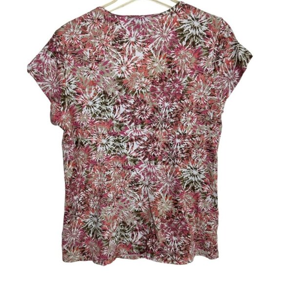 Style & Co Women's Blouse Color Print  Size Large Sku 2370 - Picture 5 of 12